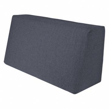 Back Pillow 18 W x 36 H Blue Upholstery