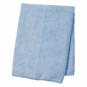 Microfiber Cloth 16 x 16 Blue 1/EA