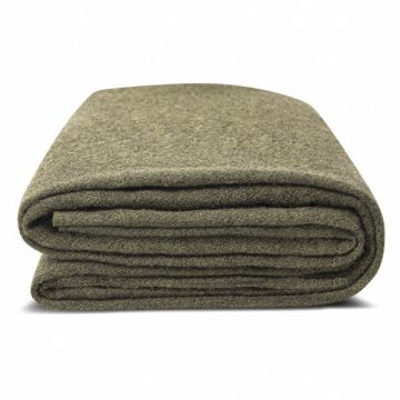 FULL/Queen Wool Blanket 77x90 Olive PK6