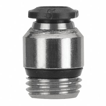 Male Connector 4mm Tube Sz Brass PK5