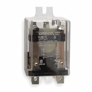 H8099 Enclosed Power Relay 8Pin DPDT 20A 12VDC