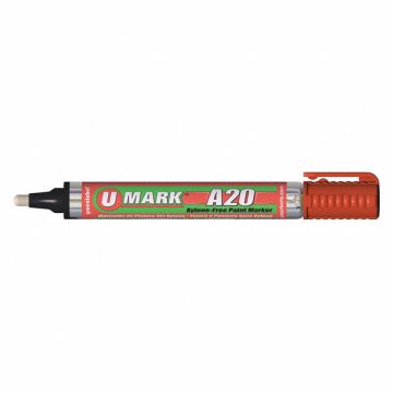 Paint Marker w/Reversible Tip Orange