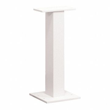 Standard Pedestal White 30-1/2in H 20 lb