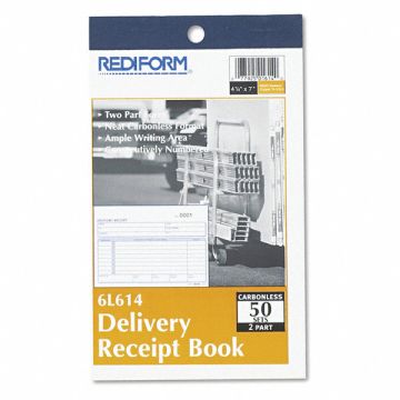 Delivery Receipt Book 50 Sets
