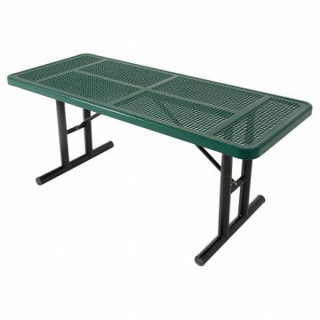 Picnic Table 96 W x30 D Green