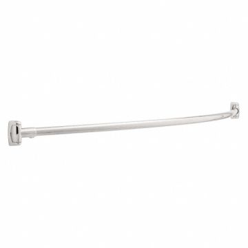 Curved Shower Rod Bright 60In 9In Proj.