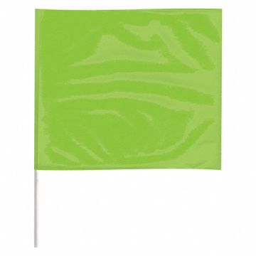 Marking Flag 18  Glo Lime PK50