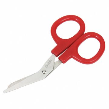 Scissors 4 in L Silver Rounded Metal