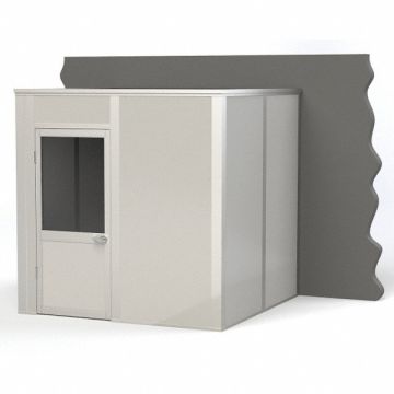 D5481 Modular In-Plant Office 3Wall 8 ft.x8 ft