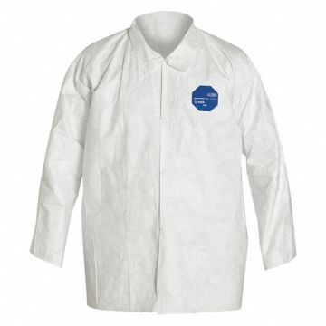 Disposable Shirt L Tyvek(R) White PK50
