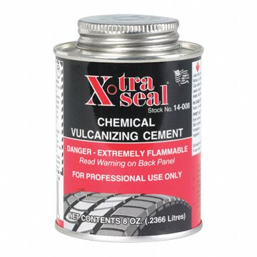 Tire Repair Cement Flammable 8 Oz.