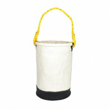Bucket Bag Canvas Straight Wall OffWhite