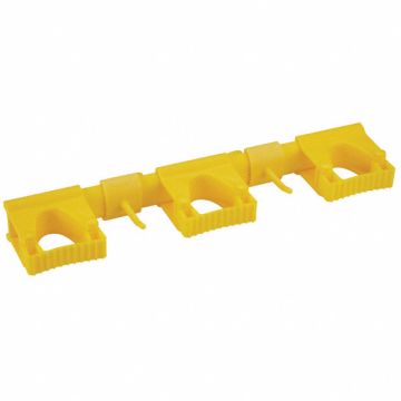 Tool Wall Bracket 16 1/2 L Yellow Color