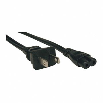 Power Cord 1-15P to C7 10A 18AWG 6ft