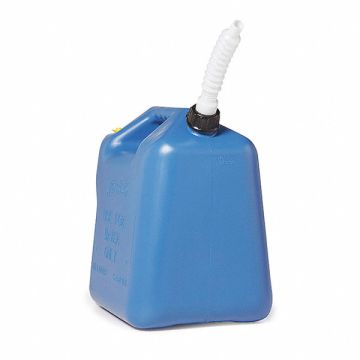 Water Container 5 gal Blue 14-3/4 in H