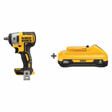 Impact Wrench Cordless Compact 20VDC