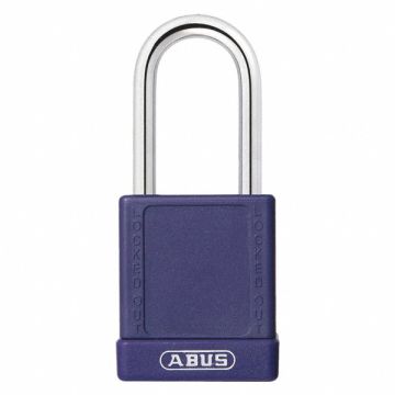 J5206 Lockout Padlock KD Purple 1-3/4 H