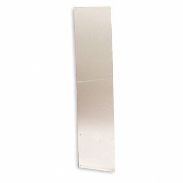 Door Protection Plate Dull SS 6 in H