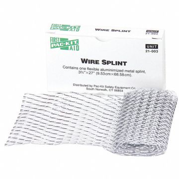 Pac-Kit Wire Splint 3-3/4 x 30 in.