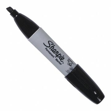 Black Sharpie Marker Chisel Tip Per PK12