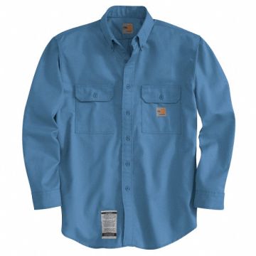 FR Long Sleeve Shirt Blue LT Button