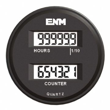 Hour Meter/ Counter 6 Digits LCD