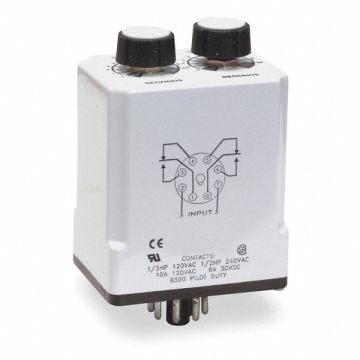 H7812 Time Delay Relay 120VAC/DC 10A DPDT