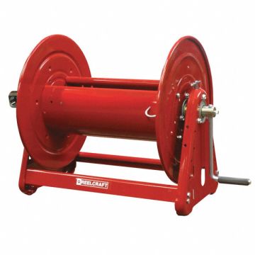 Hand Crank Hose Reel 150 ft 1 ID Red