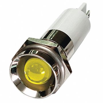 Protrude Indicator Light Yellow 12VDC