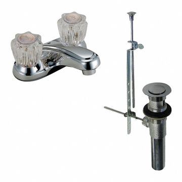 Low Arc Chrome Dominion Faucets 1.2gpm