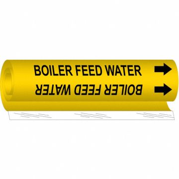 Pipe Mrkr Boiler Feed Watr 26in H 12in W