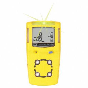 Single Gas Detector Oxygen Yellow