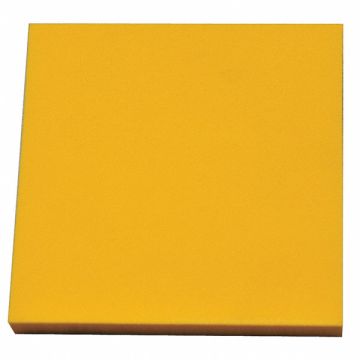 Polyethylene Sheet L 4 ft Yellow