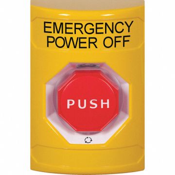 Emergency Power Off Push Button 2-7/8 D