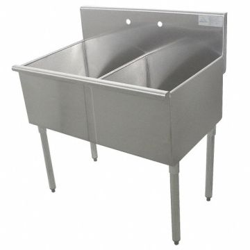 Scullery Sink Rect 36inx21inx13in