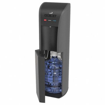 Bottled Water Dispenser 43 1/2 in Black