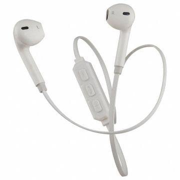 Wireless Earbuds Plastic 110VAC White