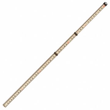 Telescoping Leveling Rod Rect 8 ft