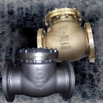 Valve, Check, Bolted Cover Swing, 12", 150#, Flanged RF, FB, WCB/13% CR/Stellited,