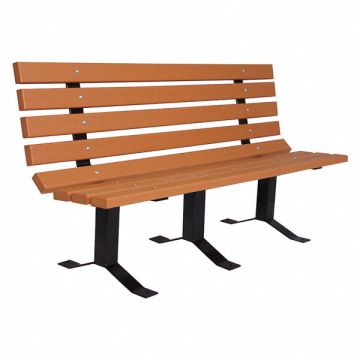 Outdoor Bench 96 in L Woodtone