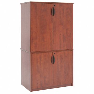Storage Cabinets Stacked Legacy Cherry