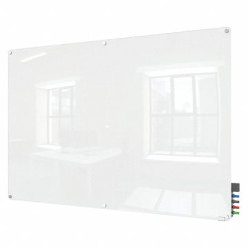 Dry Erase Board Non-Magnetic Glass 96 W