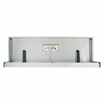 Changing Station Silver 64 3/4 in W