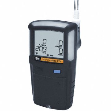 Multi-Gas Detector O2/LEL/H2S UK Black