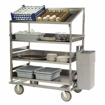 Soiled Dish Cart L 51-7/8xW 30-7/8 In