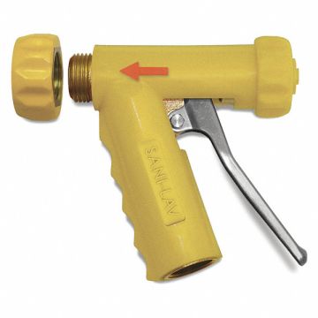 Spray Nozzle 4-39/64 in L Brass 150 psi