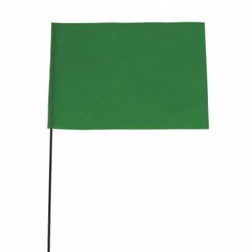 Marking Flag Fluor Green Vinyl PK100