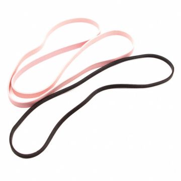 BE5014 Pink Anti-Static Rbbr Bands PK210