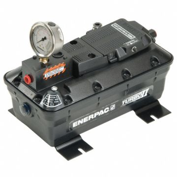 Pump Air/Hyd 5000 PSI 0.65 Gal w/Gauge