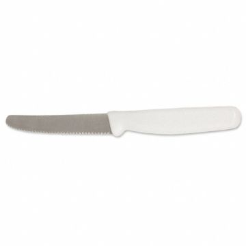 Utility Knife Serrated 3-1/2 in L White